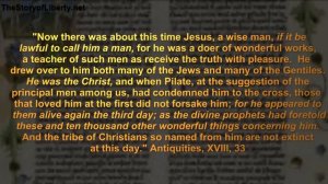 The Extra Biblical Evidence for the Historicity of Jesus Christ.