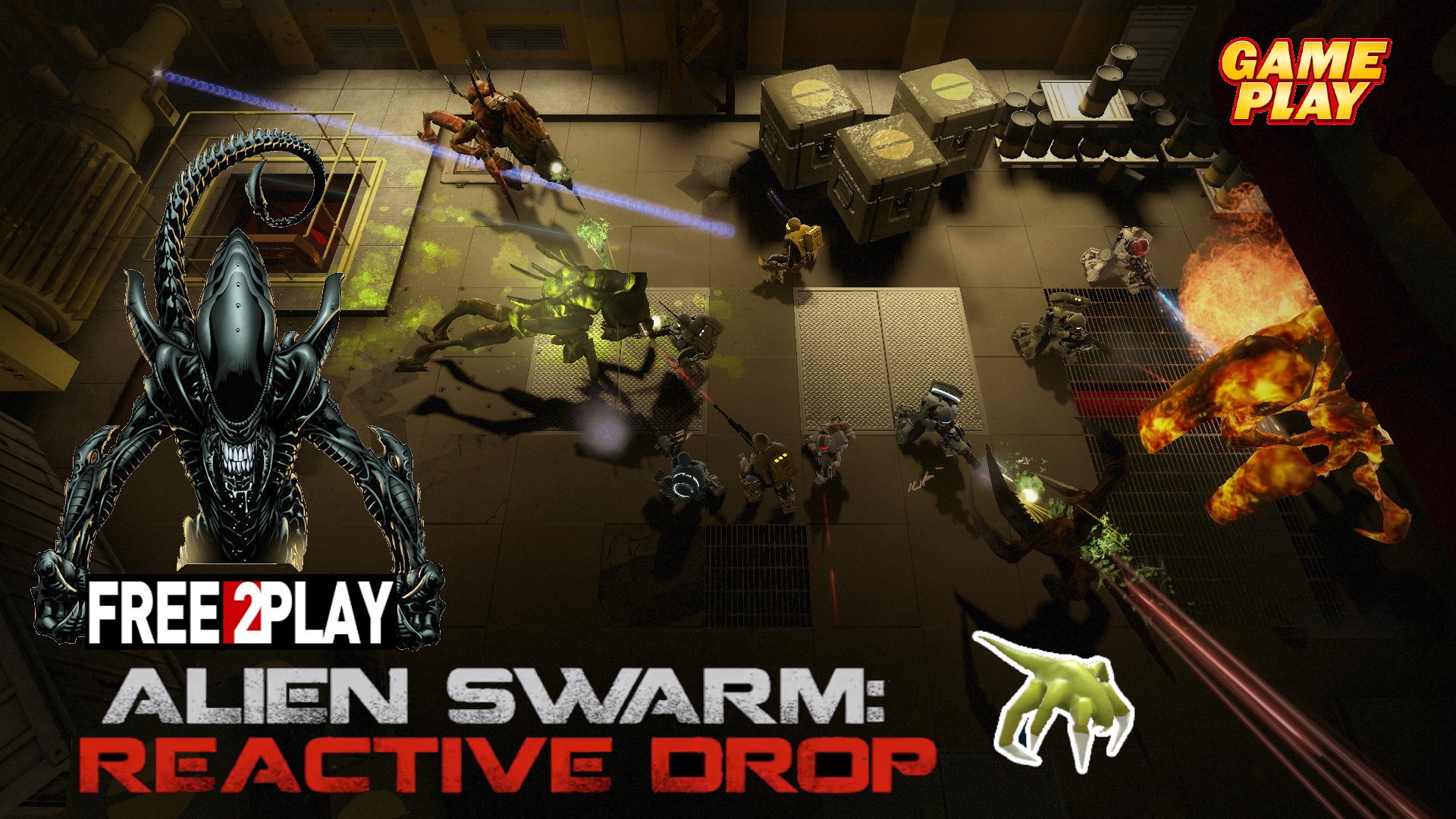 Alien swarm reactive drop стим фото 7