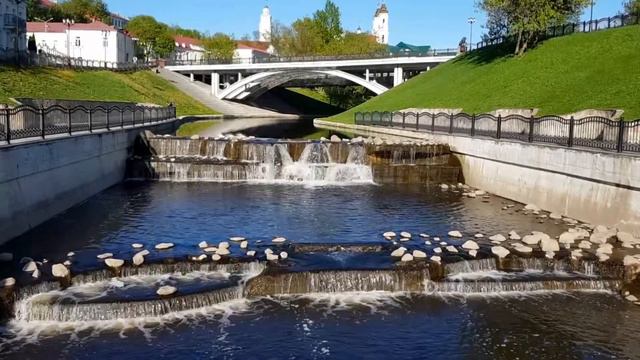 Водопад. Витебск, р.Витьба смотреть онлайн