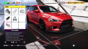 Forza Horizon 5 | Tuning Guide for The Mitsubishi Lancer Evo X GSR