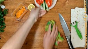 Веганская шаурма без мяса