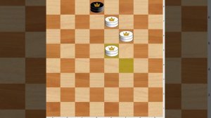 Ловля тремя дамками одной3