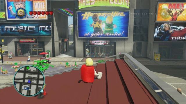 LEGO Marvel Superheroes - Seeing the sights of New York City in Free Roam смотреть онлайн