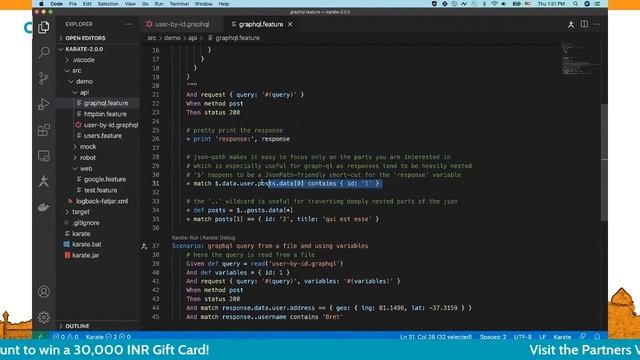 Apidays LIVE India 2021 - Karate for REST and GraphQL test automation by Peter Thomas смотреть онлайн