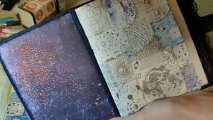 Космический блокнот DIY скрапбукинг просто Космос