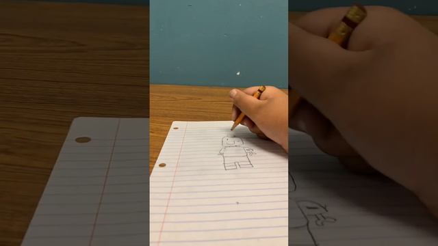 How to draw Lego man