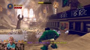 Lego Marvel Super Heroes прохождение игры Халк и Железный человек
