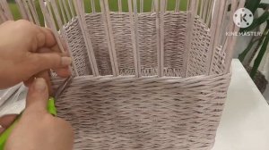 Короб с крышкой. / Бумажная лоза.