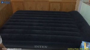 Review đệm hơi đôi 1m52 tự phồng công nghệ mới INTEX 64150
