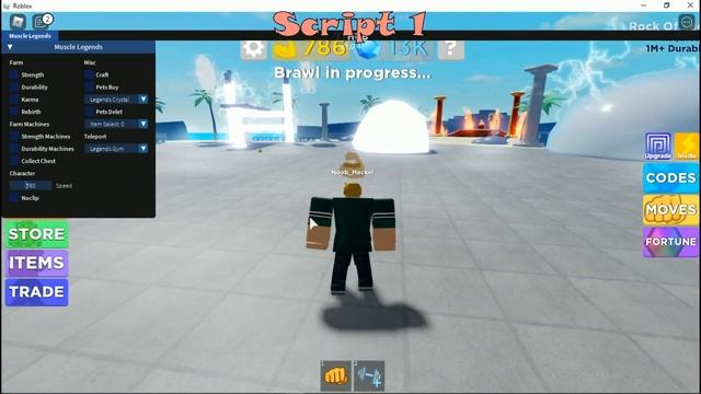 Muscle Legends Script OP  AutoFarm Teleport Auto Rebirth Auto Collect Chest And More!!