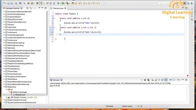 87 Java Static Polymorphism | Online Training Download app from below link смотреть онлайн