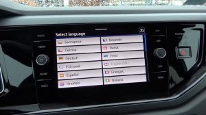 How to Change System Language in Volkswagen Polo VI (2021 - ...) - New Language for Onboard Compute