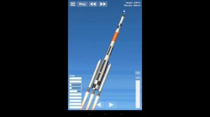 Примеры ракет в игре SpaceFlight Simulator
