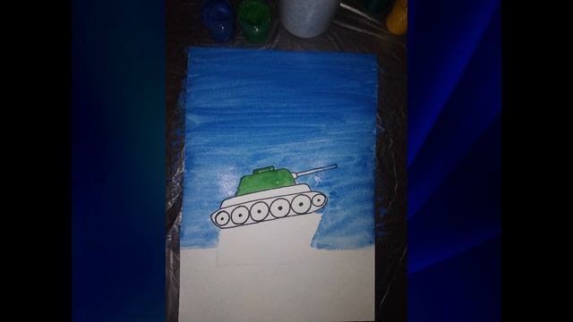 Рисуем танк смотреть онлайн