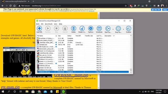 Installing GW BASIC ON WINDOWS 10, 8, 7, Vista using DOSBOX (COMPUTER SCIENCE 10TH) MATRIC GW-BASIC
