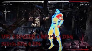 Mortal Kombat X Predator (HUNTER) combo tutorial