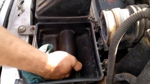 CHERY QQ 1.1 L  S11  замена воздушного фильтра