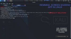 How to install REMMINA (Linux Windows Remote Desktop)