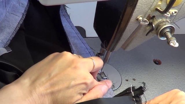 Обработка притачного пояса смотреть онлайн