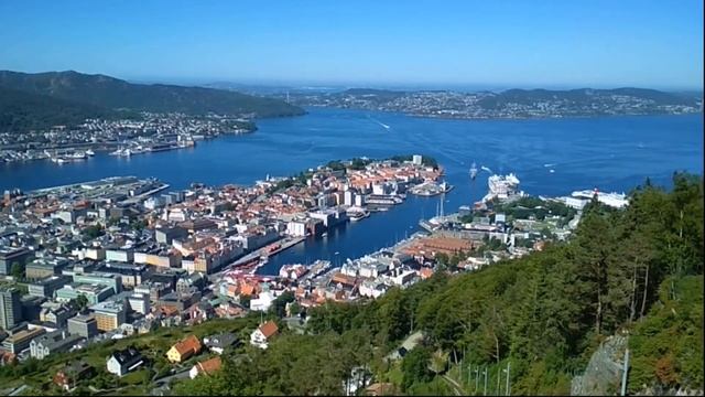 Ворота фьордов. Берген. Норвегия. Gate of the fjords. Bergen Norway. смотреть онлайн