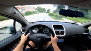 Peugeot 207 1.6i 120HP Manual (2007) POV Test Drive & Acceleration 0-100 | 4K #202