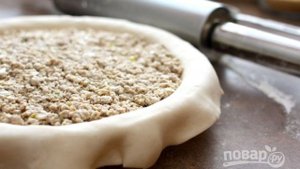 Cлоеный пирог со свининой