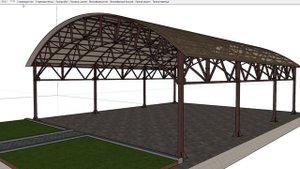 1 Типы навесов- арочные *master34.ru*