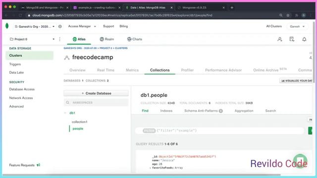 Perform new updates on a document using model.findOneAndUpdate | Mongodb full course | #revildo_cod
