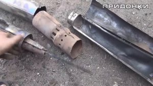 Подготовка к вилли стандартного глушителя иж ПС, полная разборка, рихтовка, переделка сборка.