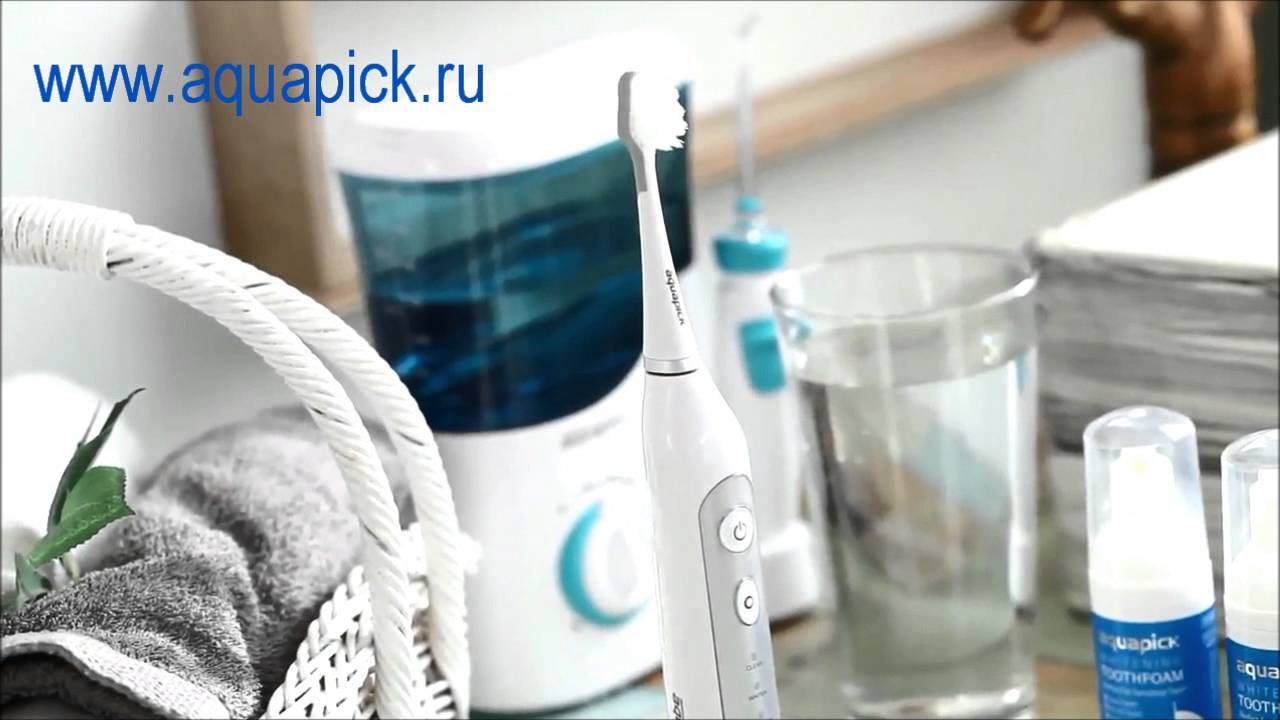 Звуковая зубная щетка AQ 100 Aquapick