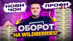 Оборот на Wildberries — от НОВИЧКА до ПРОФИ. Как меняется бизнес?