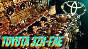 Toyota 3ZR-FAE 2.0 Капучино вместо масла