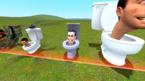 СРАВНЕНИЕ РАЗМЕРОВ ВСЕХ СКИБИДИ ТУАЛЕТОВ! SKIBIDI TOILET В Garry`s Mod!