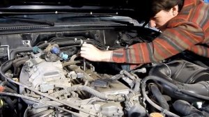 Замена свечей зажигания Ниссан Патрол TB48