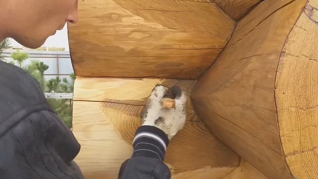Наружная отделка сруба смотреть онлайн