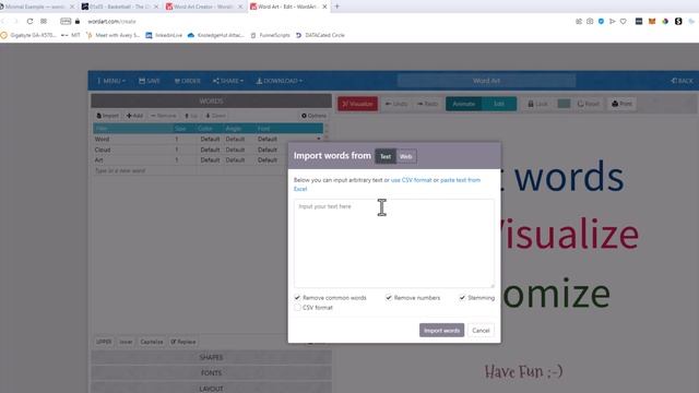 Make Word Cloud For FREE (Easy Data Analyst Project)