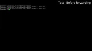 Forward a TCP port to another IP or port using NAT with nftables