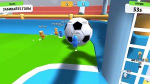 STUMBLE GUYS - Играем в Спотыкающийся футбол ( Stumble soccer ). Прохождение на ПК.