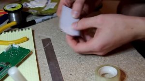 самодельная подсветка LCD дисплея Turnigy 9x/homemade backlight LCD display Turnigy 9x