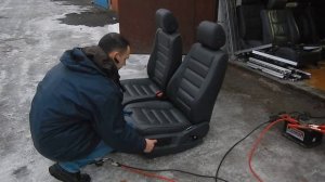 TRG-3  - Volkswagen Touareg - передние кожаные сиденья