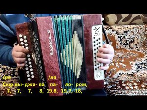 Нанэ цоха. (Разбор на гармони) из х/ф "Табор уходит в небо"