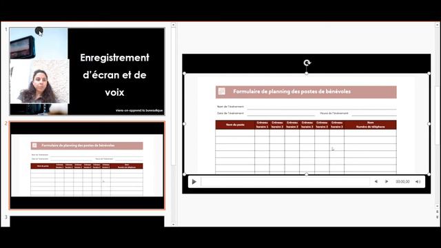 Capture vidéo et enregistrement audio dans PowerPoint смотреть онлайн
