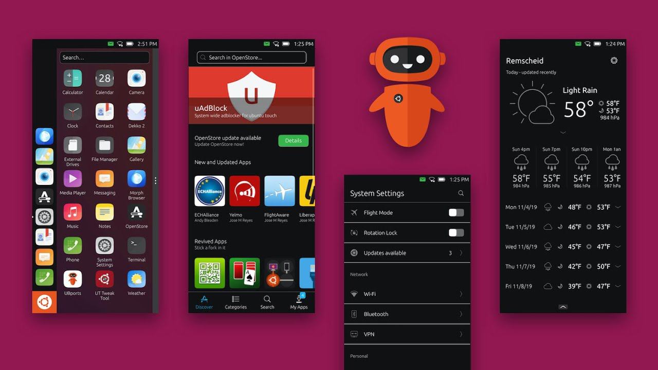 Ubuntu Touch - как этим пользоваться или обзор на дистрибутив Linux. смотреть онлайн