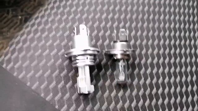 Светодиодные лампы Vizant H4 вместо галогена Н4 смотреть онлайн