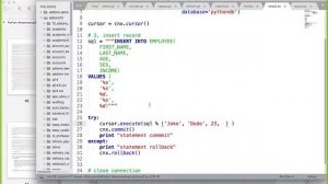 30 Python mysql module - query variables