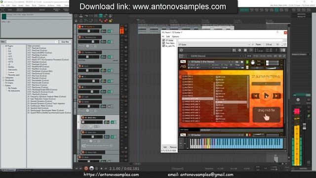 Guitar KONTAKT Library | Realistic Sound of "ST Guitar" смотреть онлайн