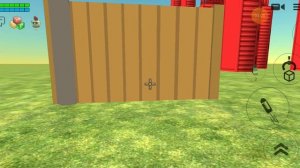 мы с мамой строим зоопарк в Чикен Гане