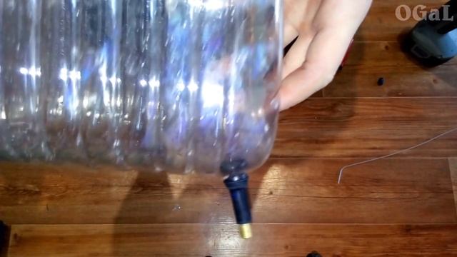 Компрессор из пластиковой бутылки очень просто  ИДЕЯ ДЛЯ ГАРАЖА