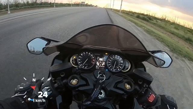 Разгон Suzuki Hayabusa Gen 3 / GoPro gps смотреть онлайн