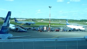 Vantaa Airport, Helsinki. Finnair operated. Ванта, аэропорт Хельсинки